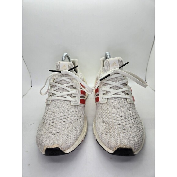 Adidas Ultraboost 4.0 Shoes Men\'s 5.5 White Red Road Running Athletic Sneakers main image 4